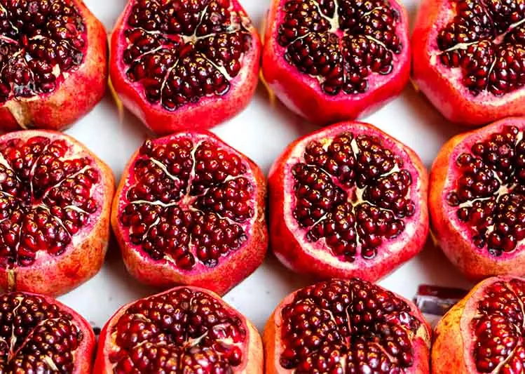 Pomegranates for your compote
